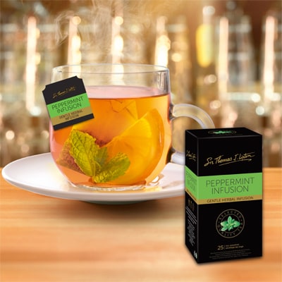 Lipton Peppermint Stl 25x1.5g - Sir Thomas Lipton, varian teh kualitas premium dari Merk teh no 1 didunia, Lipton